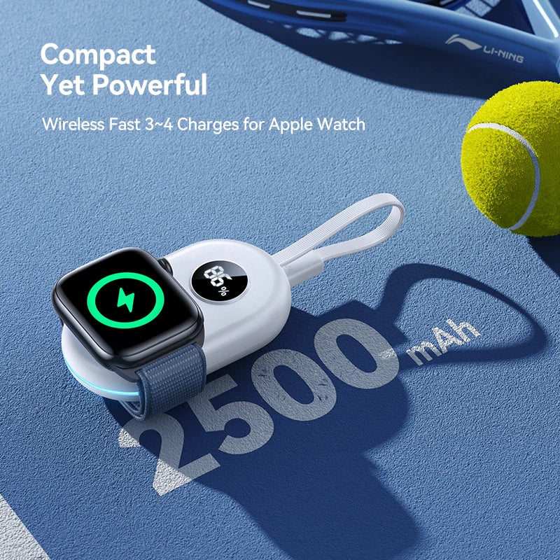 Joyroom 2500mAh Portable Apple Watch Charger Wireless Travel Power Bank Mobile Arcade Ltd