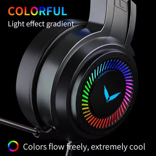 G60 Gaming Headset with 7.1 Virtual Surround Sound, Bass & LED Mic for PC Mobile Arcade Ltd