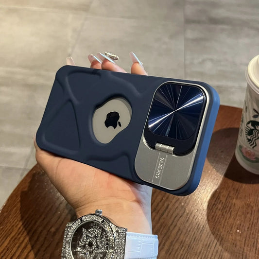 iPhone 17 Series MagSafe Silicone Case – Logo Hole, Stand & Lens Protection Mobile Arcade Ltd