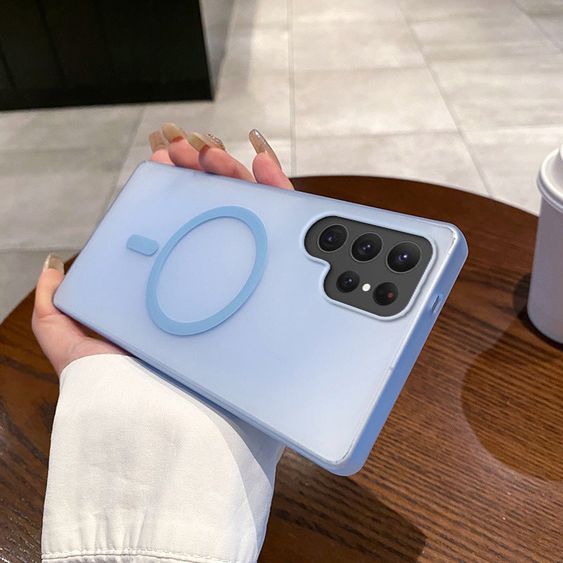 Frosted Pc Hard Shell Ice Fog Drop-resistant Magnetic Phone Case Mobile Arcade Ltd