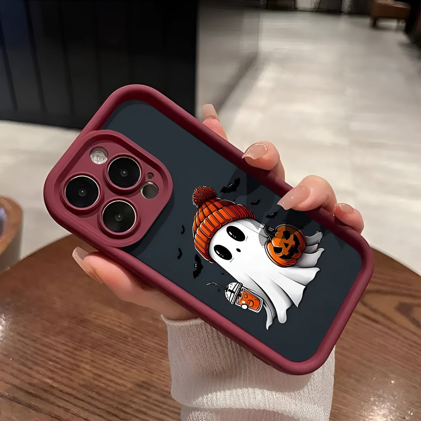 Halloween Style Print Soft Phone Case For iPhone 16 15 14 13 12 11 Pro Max Mobile Arcade Ltd