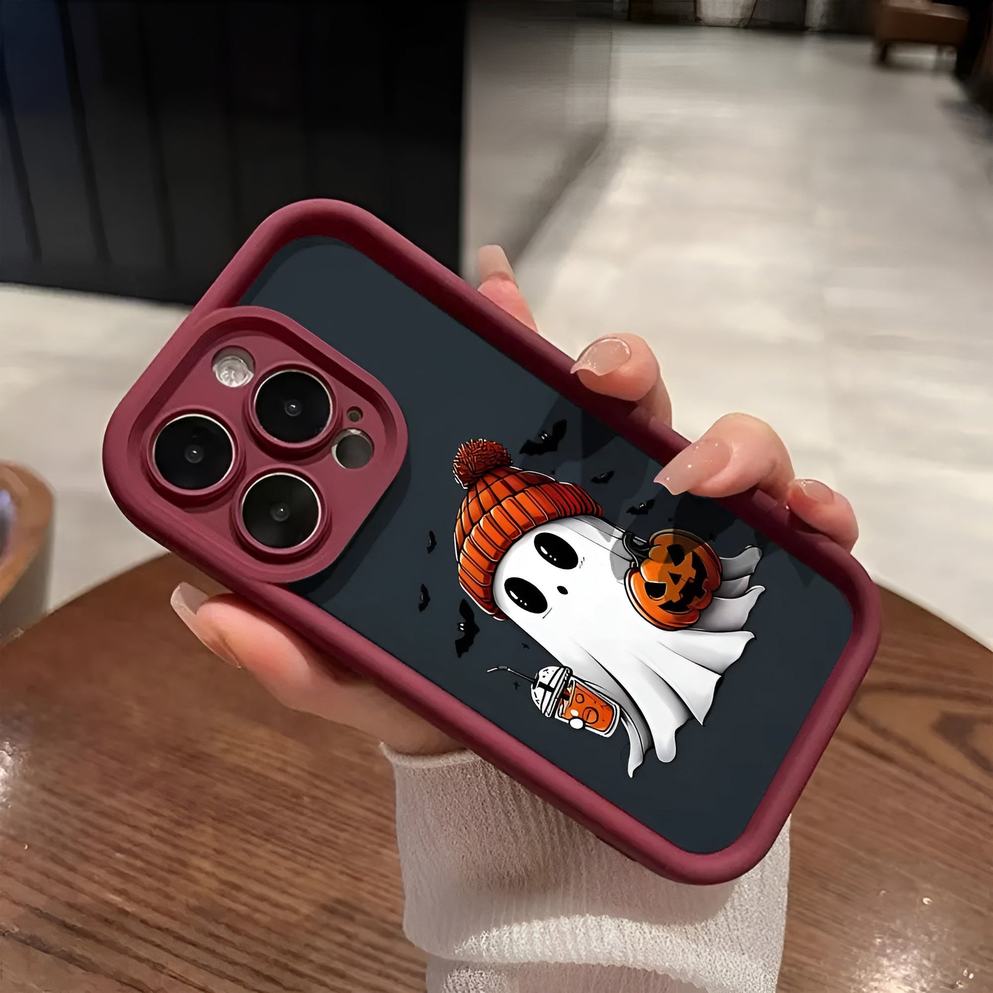 Halloween Style Print Soft Phone Case For iPhone 16 15 14 13 12 11 Pro Max Mobile Arcade Ltd