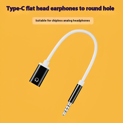 3.5mm Male to USB-C Female Headset Adapter – Audio Converter for Android Mobile Arcade Ltd