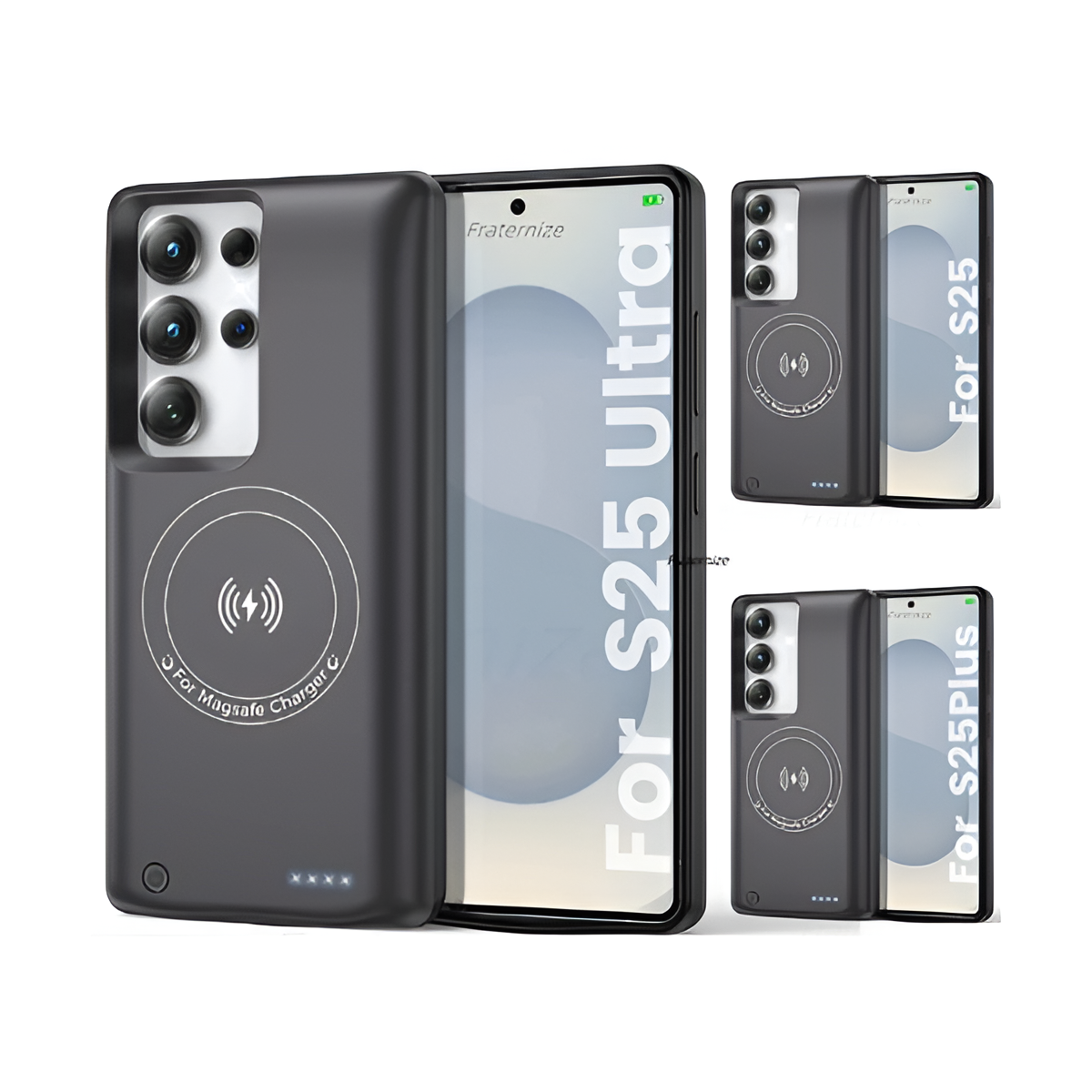 For Samsung Galaxy S25 Ultra Magnetic Wireless Battery Charger Case | MagSafe Power Bank Charging Cover 10000mAh Mobile Arcade Ltd