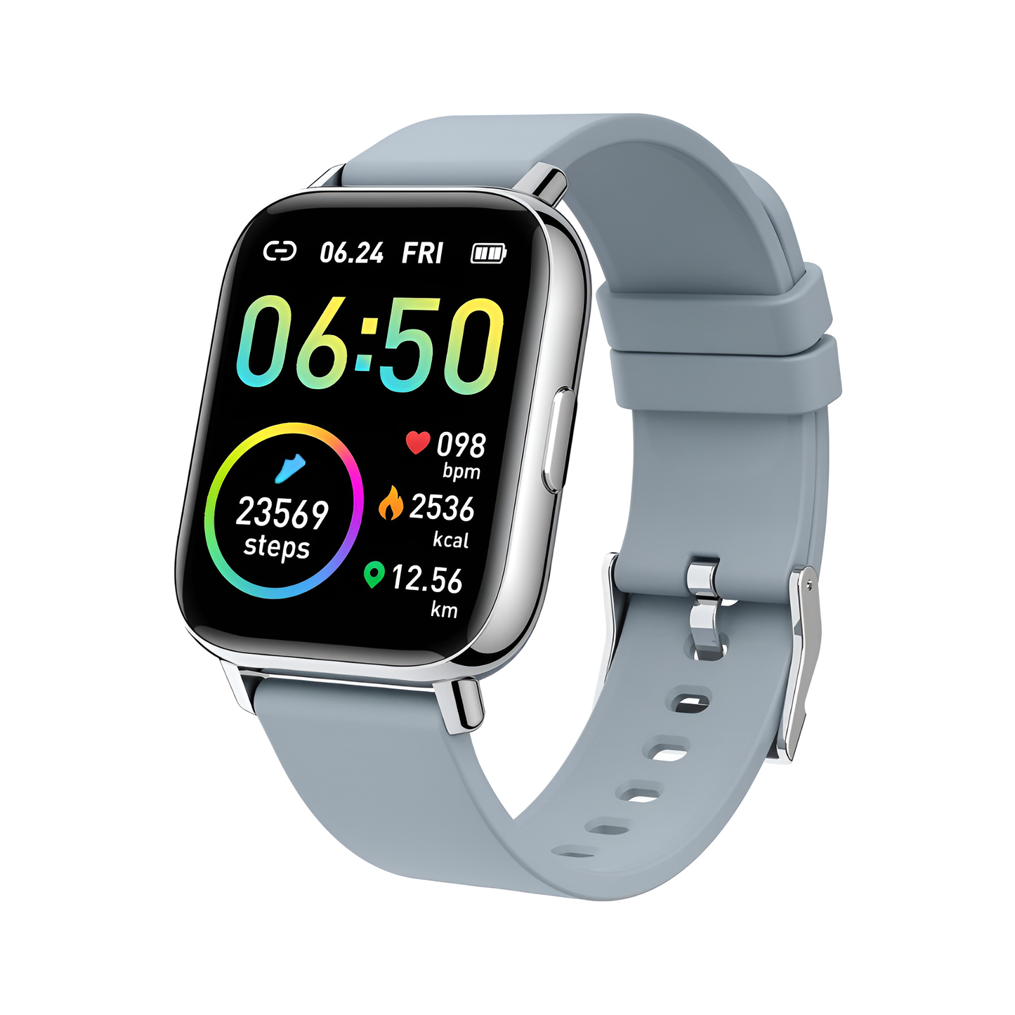 Smart Fitness Watch 1.69" Touchscreen with Heart Rate & Sleep Monitor Mobile Arcade Ltd