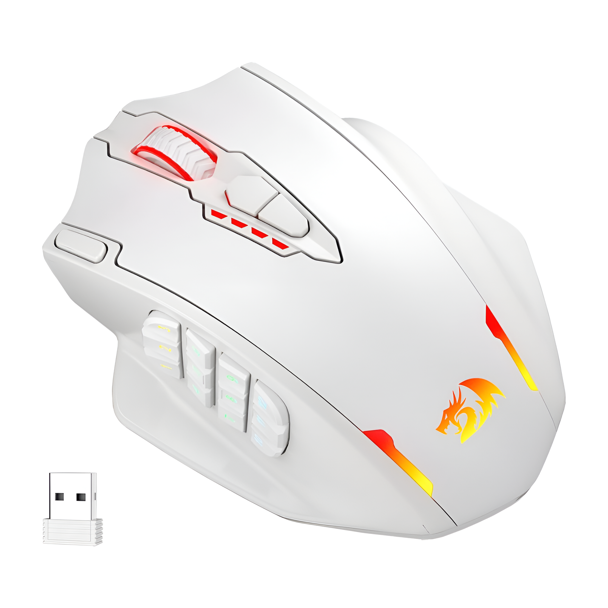 Redragon M908 Impact RGB Wired MMO Gaming Mouse – 20 Programmable Buttons Mobile Arcade Ltd