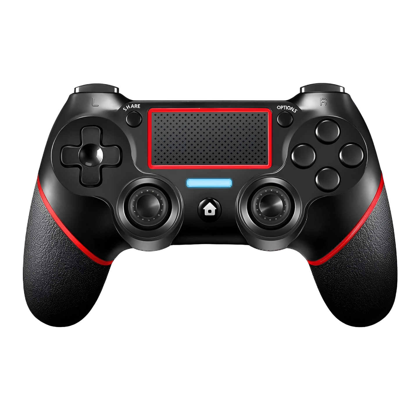 LuckyMoon Wireless Controller for PS4 – Motion Motors, Audio & USB-C