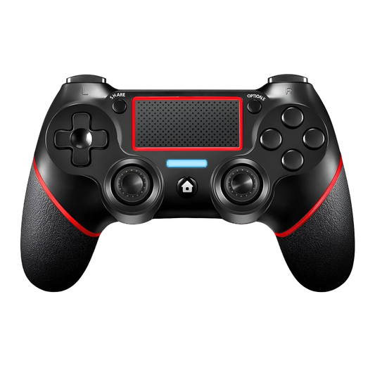 LuckyMoon Wireless Controller for PS4 – Motion Motors, Audio & USB-C