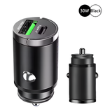 100W Mini PD Car Charger QC3.0 Fast USB Type-C Charger for iPhone & Android