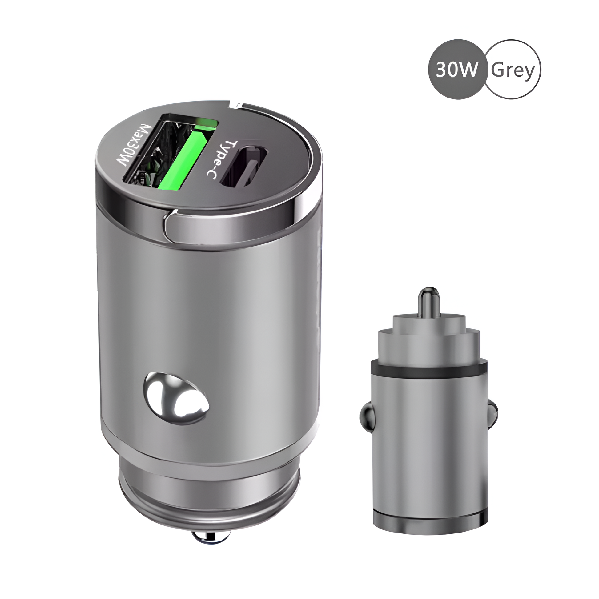 100W Mini PD Car Charger QC3.0 Fast USB Type-C Charger for iPhone & Android Mobile Arcade Ltd