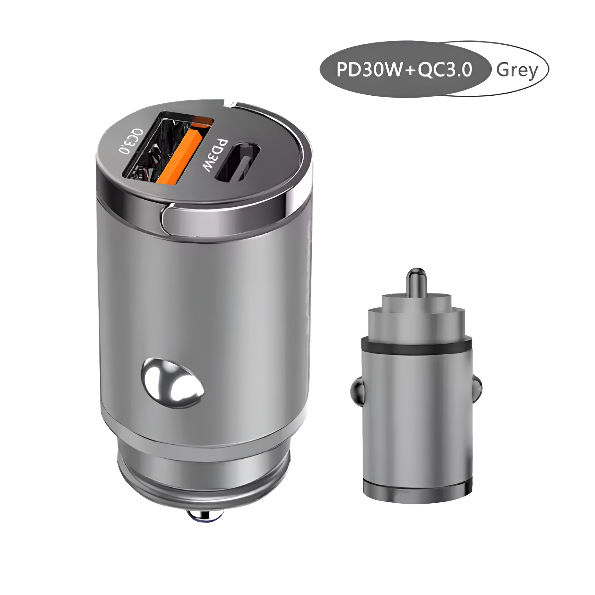 100W Mini PD Car Charger QC3.0 Fast USB Type-C Charger for iPhone & Android Mobile Arcade Ltd