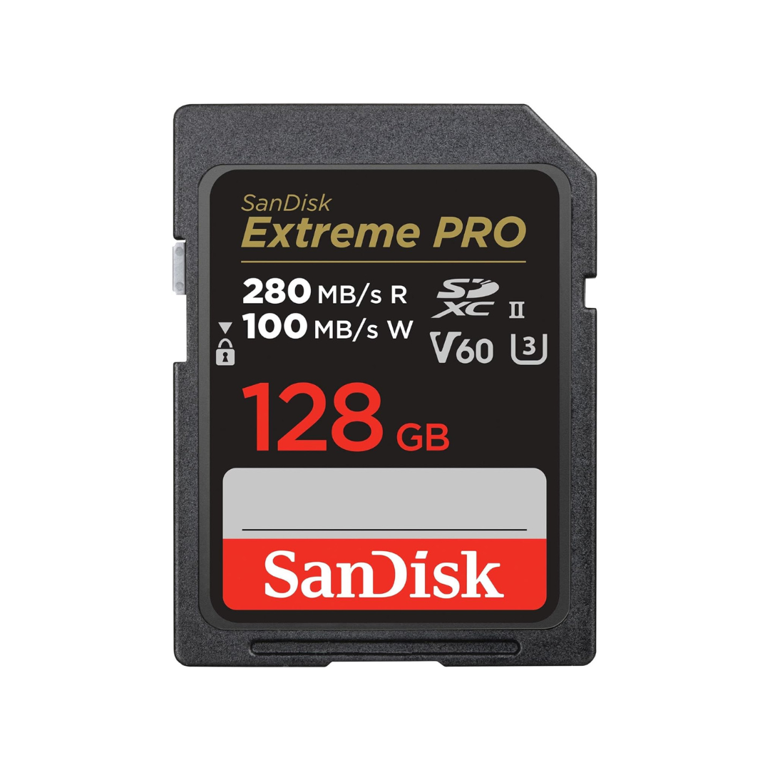 SanDisk 128GB Extreme PRO SDXC Card – 200MB/s, UHS-I, 4K UHD, V30, Class 10 Mobile Arcade Ltd