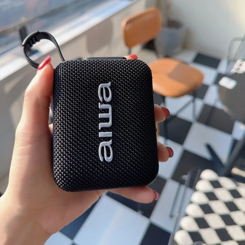 AH-17 Portable Bluetooth 5.4 Speaker | TWS True Wireless Stereo | IPX4 Waterproof Heavy Bass Subwoofer for Outdoor & Shower Use Mobile Arcade Ltd