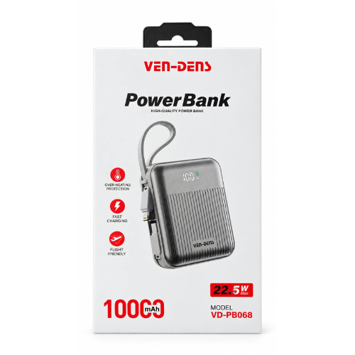 10000mAh Power Bank Portable Fast Charging Overheat Protection Flight Friendly Mobile Arcade Ltd