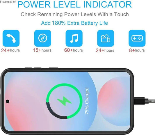 10000mAh Battery Charger Case for Samsung Galaxy A16 Wireless Powerbank Mobile Arcade Ltd