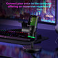 USB/XLR Dynamic Microphone with RGB, Mute Button & Headphone Jack Mobile Arcade Ltd