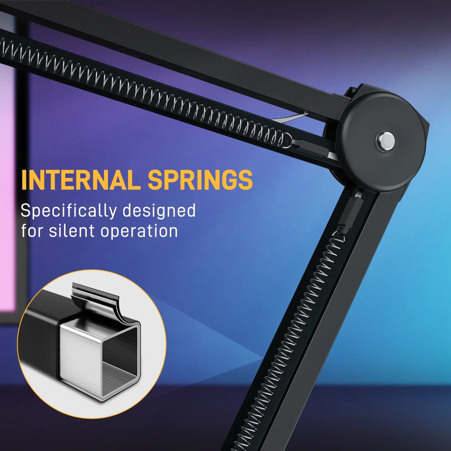 MAONO BA37 Heavy Duty Adjustable Microphone Boom Arm with Desk Clamp Mobile Arcade Ltd