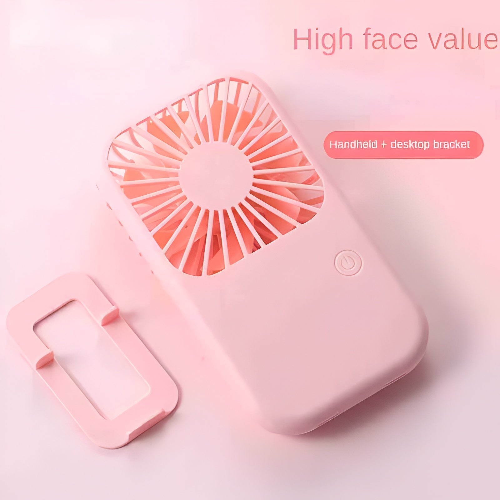 Mini Handheld USB Fan – Portable, Silent, Strong Wind, Random Colour Mobile Arcade Ltd