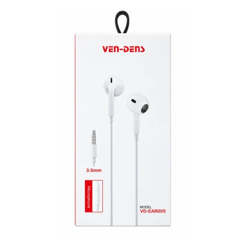 Wired Earphones with Microphone AUX Clear Sound, Hands-Free Calling & Bass Mobile Arcade Ltd