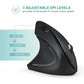 Ergonomic Vertical Wireless Mouse – 2.4GHz, 3 DPI Levels, 6 Buttons Mobile Arcade Ltd