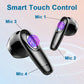 Wireless Bluetooth 5.3 Earbuds with LED Display, 40H Playtime & ENC Mic Mobile Arcade Ltd