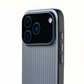 Electroplated 3D Stripes MagSafe Case for iPhone 17 Pro Max Matte Hard Cover Mobile Arcade Ltd