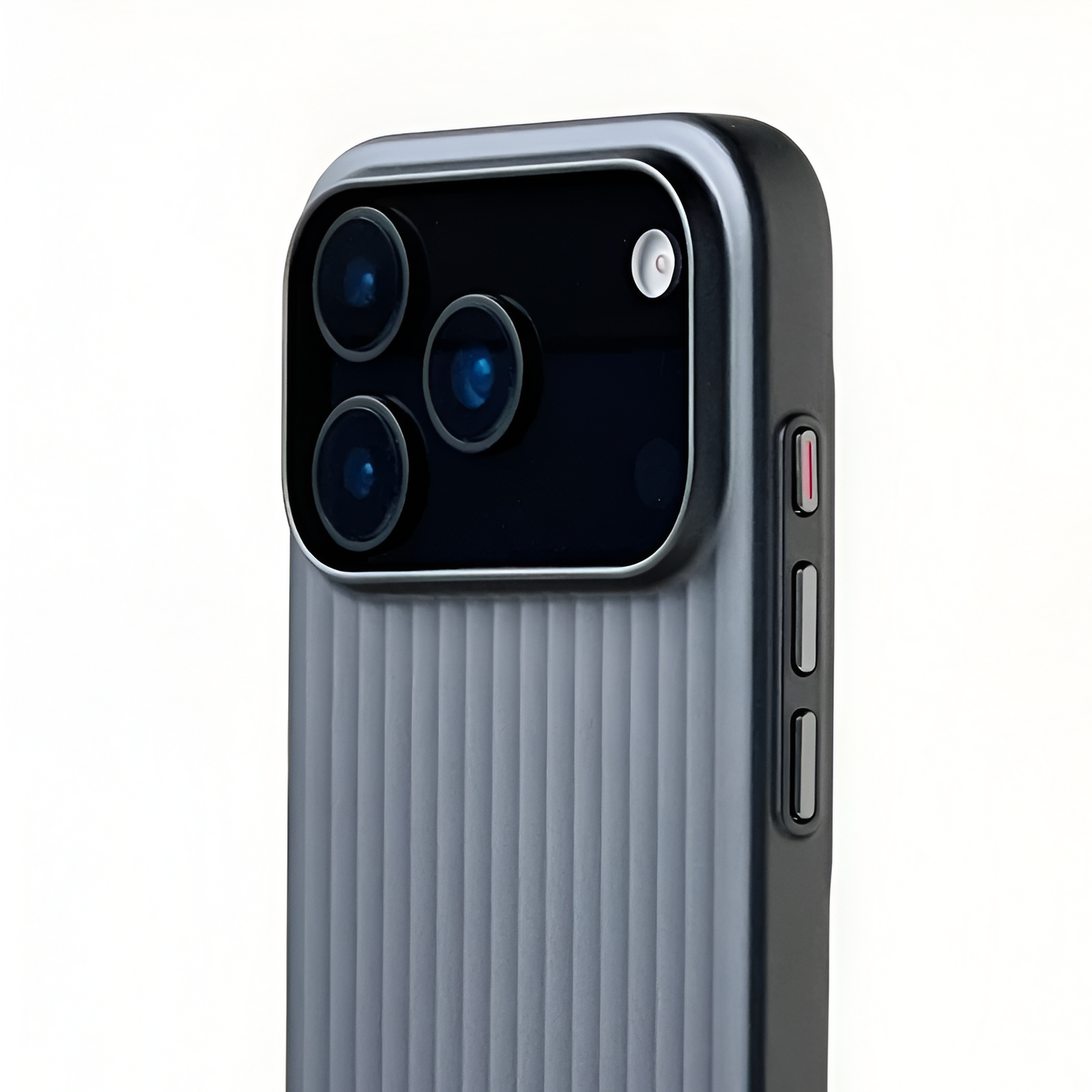 Electroplated 3D Stripes MagSafe Case for iPhone 17 Pro Max Matte Hard Cover Mobile Arcade Ltd