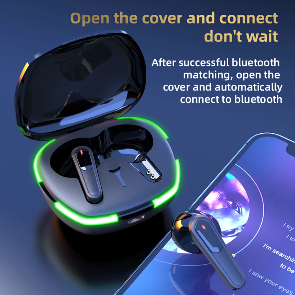 Pro 60 TWS Bluetooth Earphones with Mic, Touch Control & Wireless Sport Design Mobile Arcade Ltd