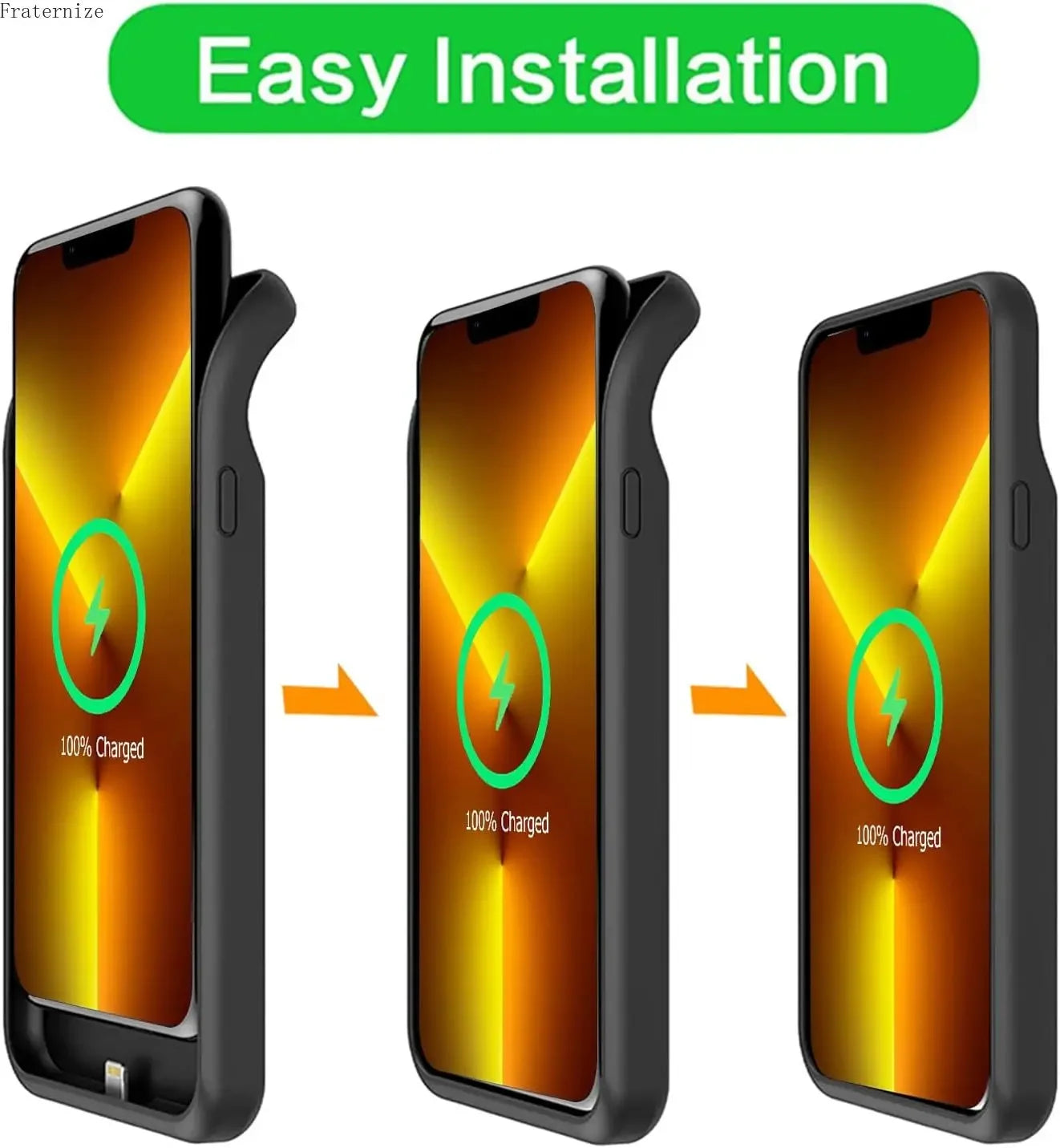 10000mAh Magnetic Battery Charger Case for iPhone 13 Pro | MagSafe Wireless Charging Power Bank Cover Mobile Arcade Ltd