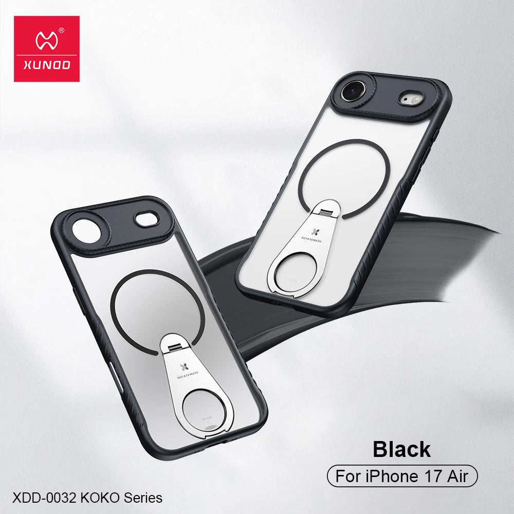 Xundd Magnetic Case for iPhone 17 Pro Max/Pro/Air with Kickstand – Matte Mobile Arcade Ltd
