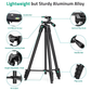 Lightweight 55-Inch/135cm Tripod Stand with Remote, Phone Clip & Carry Bag Mobile Arcade Ltd