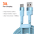 Toocki 3A PD USB-C Fast Charging Cable for Samsung, Xiaomi, OPPO, VIVO, Poco Mobile Arcade Ltd