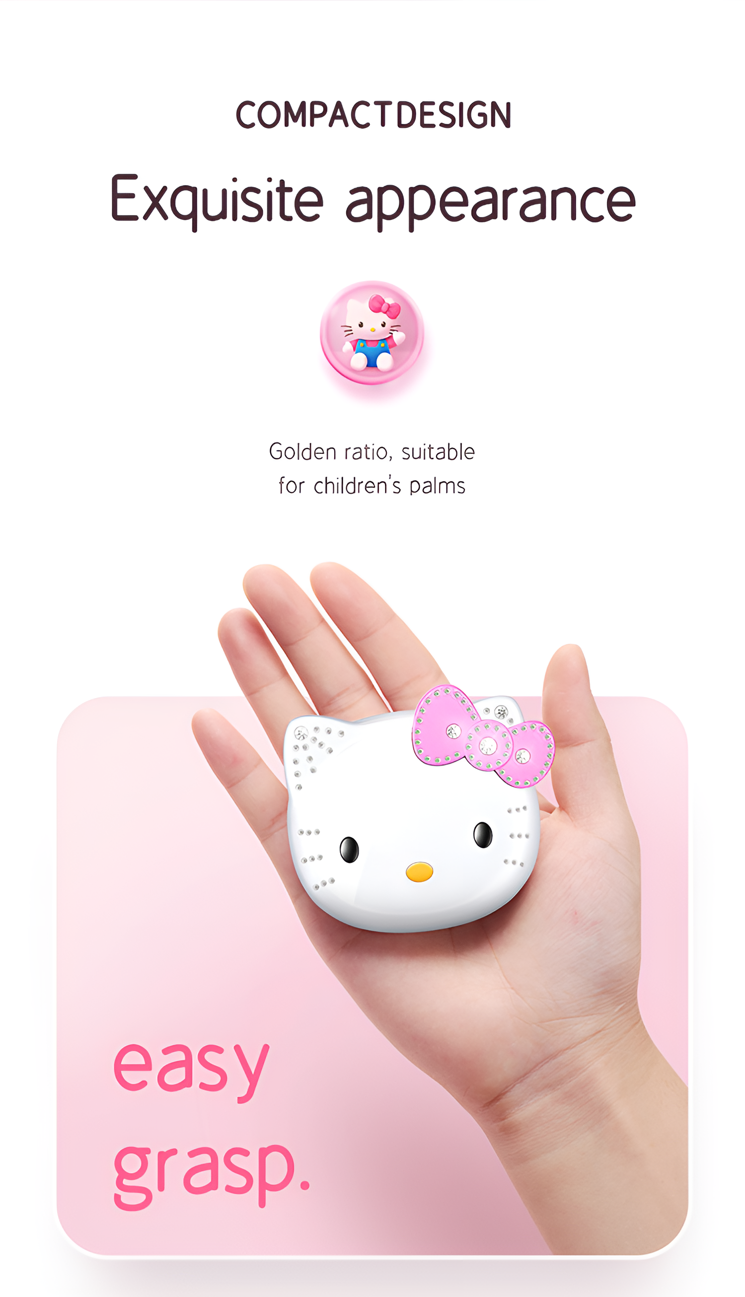 Kawaii Hello Kitty Flip Phone Toy | Cute Mini Birthday Gift for Girls & Kids Mobile Arcade Ltd