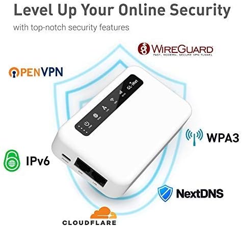 GL.iNet GL-XE300 (Puli) 4G LTE VPN Router – Portable WiFi Hotspot, 5000mAh     Ask ChatGPT Mobile Arcade Ltd