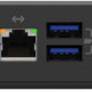 Belkin USB-C Dock 2xHDMI 3xUSB-A 1xLAN RJ-45 Adapter Multiport Hub - Black Mobile Arcade Ltd