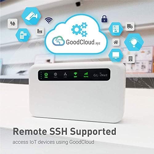 GL.iNet GL-XE300 (Puli) 4G LTE VPN Router – Portable WiFi Hotspot, 5000mAh     Ask ChatGPT Mobile Arcade Ltd