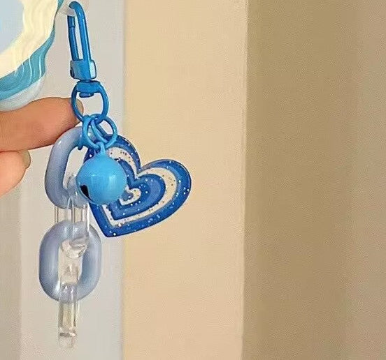 Blue Love Earphone Cover Pendants Soft Shell Mobile Arcade Ltd