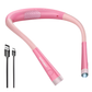 Glocusent LED Neck Reading Light | Rechargeable 3 Colour Book Light for Bed Mobile Arcade Ltd