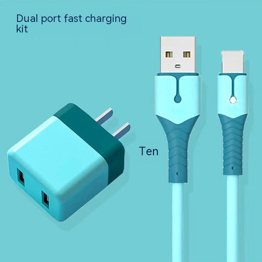 Phone Fast Charge Wire Charger - Durable USB Cable for Quick Charging & Sync