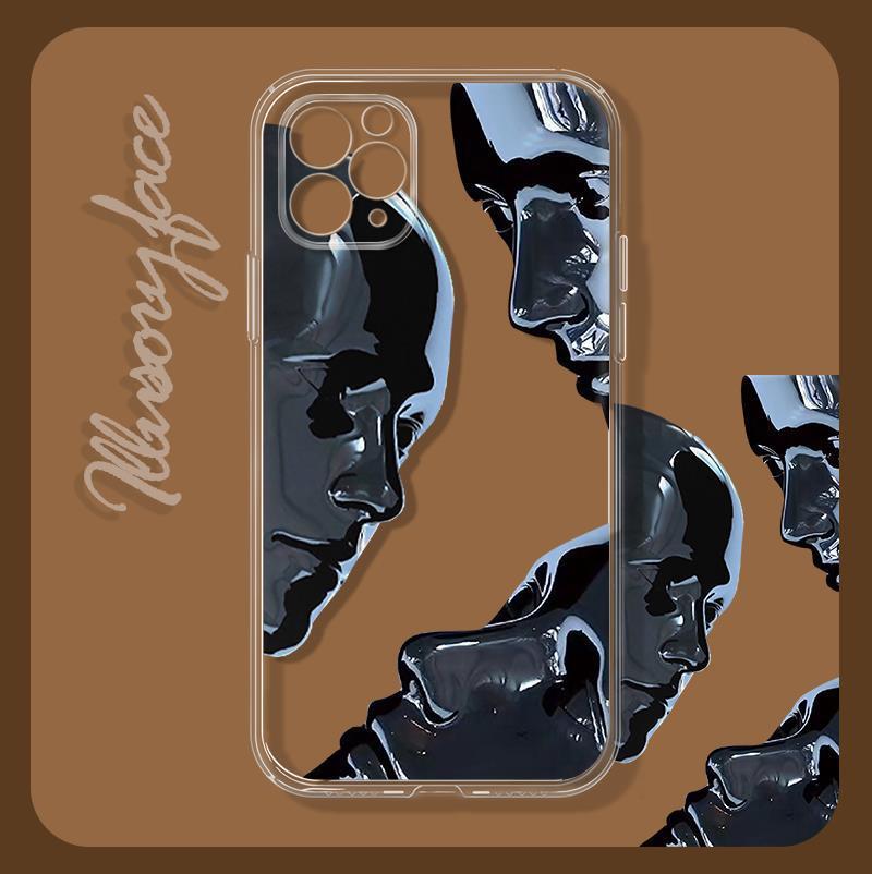 Sprayed Mercury Human Head Phone Case Mobile Arcade Ltd