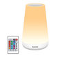 Auxmir LED Touch Bedside Lamp with Remote, Dimmable RGB Rechargeable Light Mobile Arcade Ltd