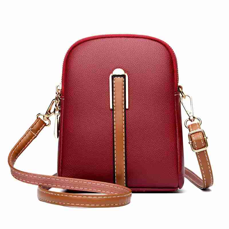 Luxury Genuine Leather Crossbody Shoulder Handbag for women Mobile Arcade Ltd