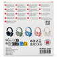 Wireless Stereo Headphones with Noise Reduction and Built-In Microphone Mobile Arcade Ltd
