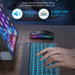 Mini Bluetooth RGB Wireless Keyboard 10" Backlit with Touchpad for iOS/Android Mobile Arcade Ltd