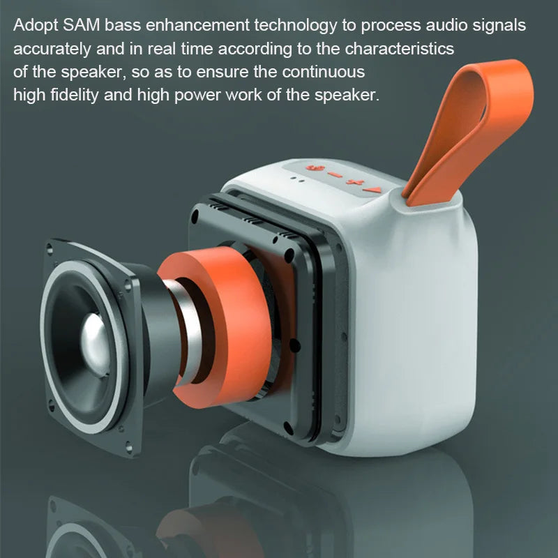 XDOBO 12W Mini Portable Bluetooth Speaker Prince 1995 II | Waterproof Outdoor Wireless Speaker with HiFi Bass & High Volume Mobile Arcade Ltd