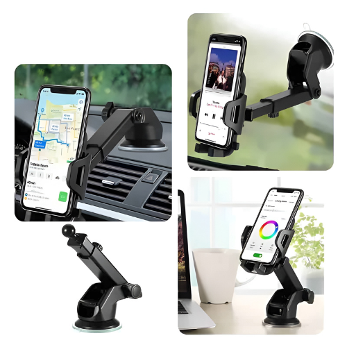 Universal 360° Car Phone Holder Mount for Dashboard, Windshield & Vent MobileArcadeLtd