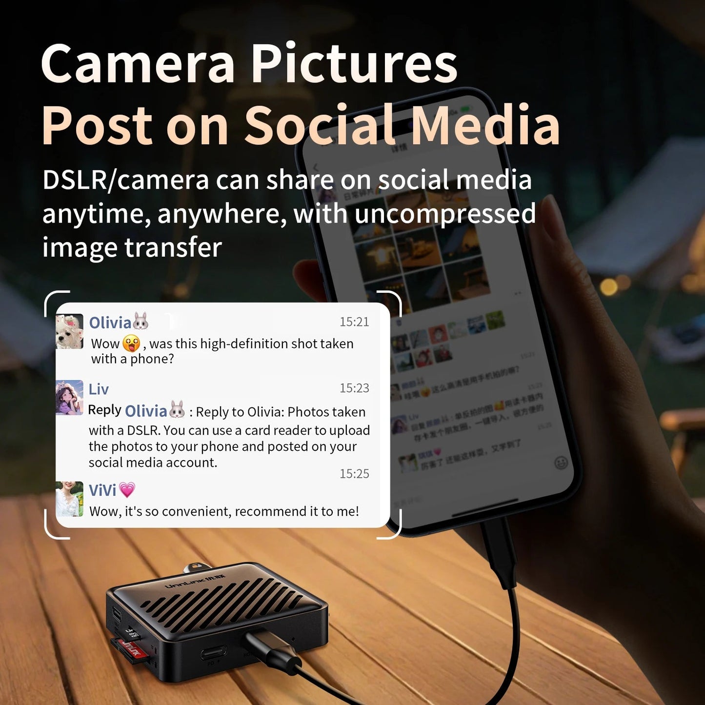 Unnlink Magnetic USB-C Hub Multiport Adapter | 4K HDMI, 65W PD, SD/TF Card Reader, Docking Station for MacBook & iPhone 16/15 Pro Mobile Arcade Ltd