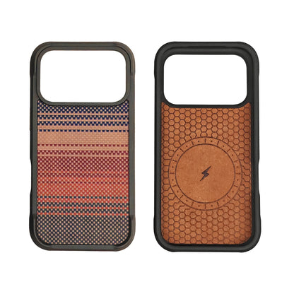 iPhone 17 Series Carbon Fibre Case – Matte Back, Wireless, Anti-Fall TPU Frame Mobile Arcade Ltd