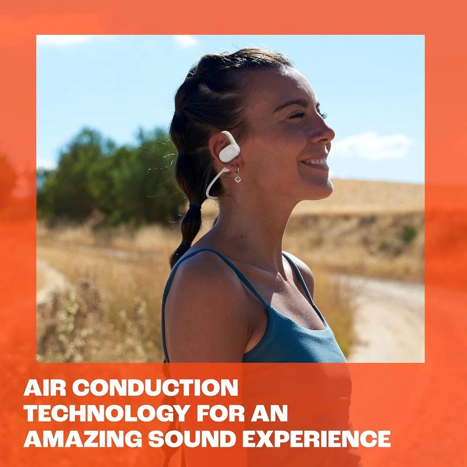 JBL Soundgear Sense Open-Ear Wireless Sports Bluetooth Headphones (Hong Kong Version) | Running Earbuds with Secure Fit & Ambient Awareness Mobile Arcade Ltd