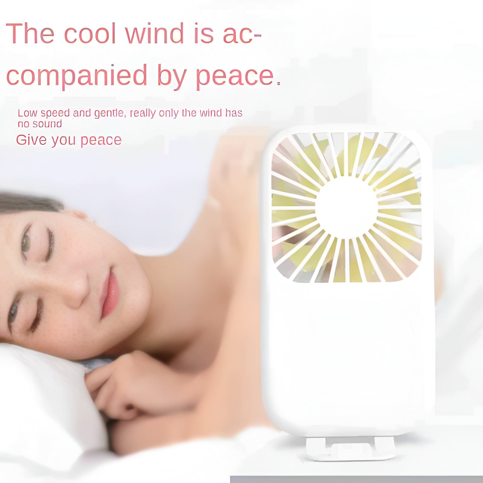 Mini Handheld USB Fan – Portable, Silent, Strong Wind, Random Colour Mobile Arcade Ltd